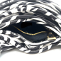Preview: Tote Calypso Black&White, Knoten, offen